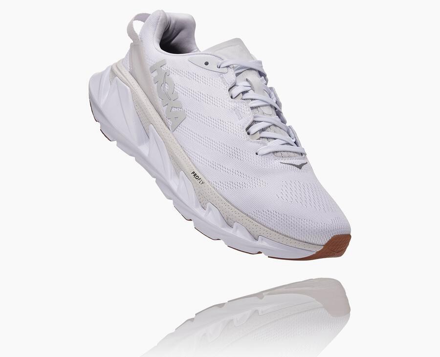 Zapatos Para Caminar Hoka One One Hombre Blancos - Elevon 2 - ULEQ01976